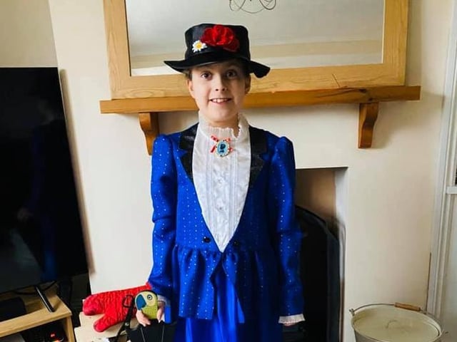 Corby's Evelyn looks brilliant as Mary Poppins.