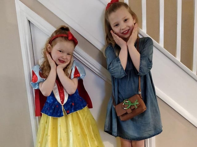 Here's Kettering's Esme as Snow White and Freya as Matilda.