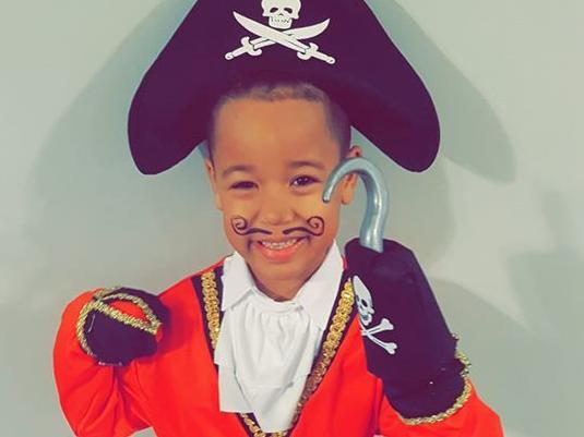 Elijah from Wellingborough looks brilliant as Captain Hook