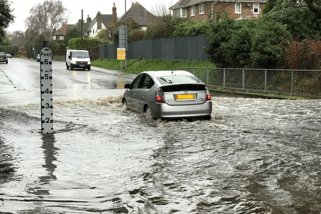 Flooding in Bexhill