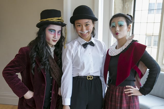 Students at Roedean School dressed up as their favourite book characters for World Book Day