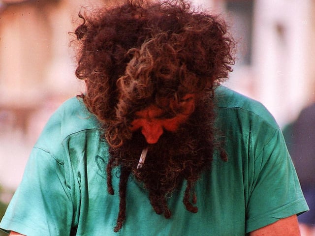 Chris Porsz's images of Michael during his life in Peterborough