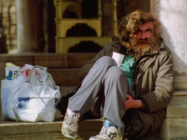 Chris Porsz's images of Michael during his life in Peterborough