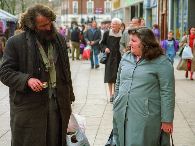 Chris Porsz's images of Michael during his life in Peterborough