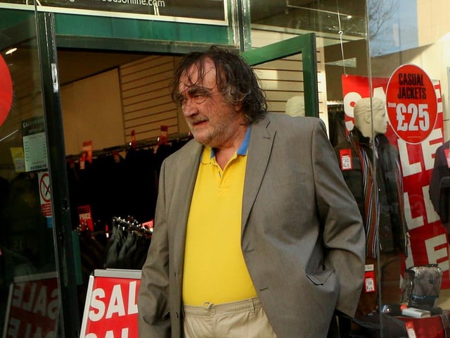 Chris Porsz's images of Michael during his life in Peterborough