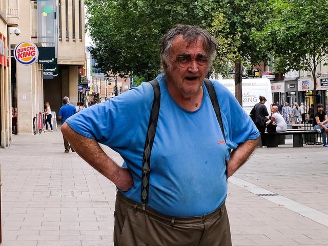 Chris Porsz's images of Michael during his life in Peterborough