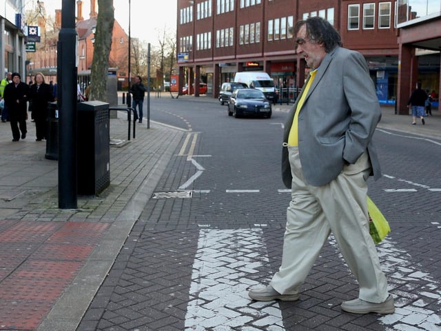 Chris Porsz's images of Michael during his life in Peterborough