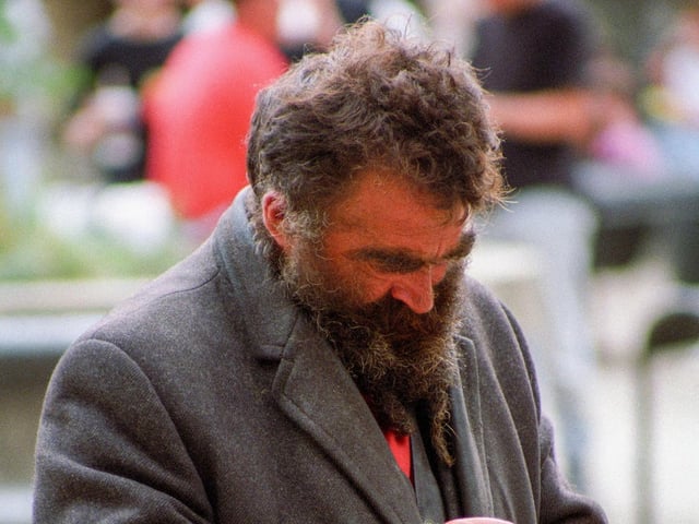 Chris Porsz's images of Michael during his life in Peterborough
