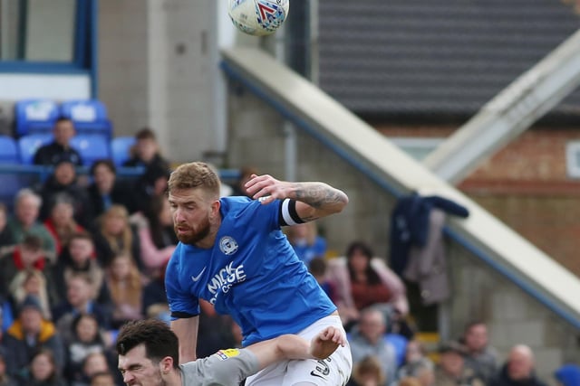 Mark Beevers: 9
Until Pompey sent on giant striker Ollie Hawkins, the Posh skipper hardly lost a header. Arguably his best display for the club.