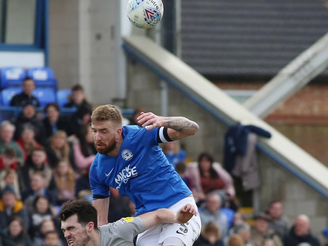 Mark Beevers: 9
Until Pompey sent on giant striker Ollie Hawkins, the Posh skipper hardly lost a header. Arguably his best display for the club.