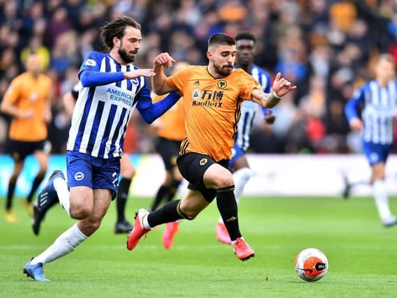 Brighton battled to a hard earned point at Wolves