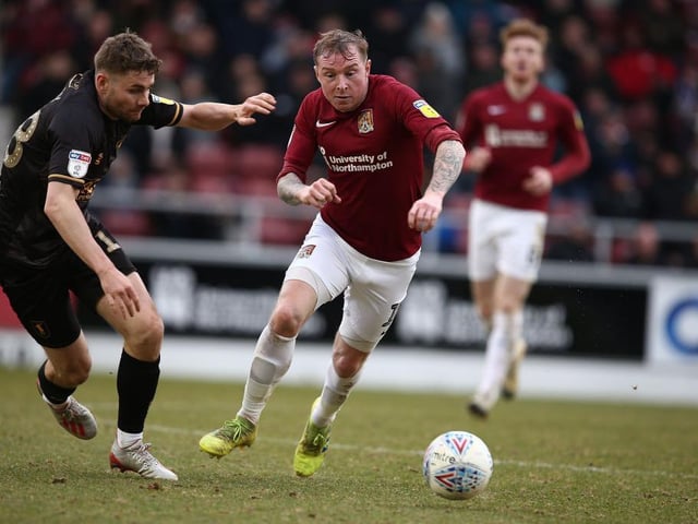 Became as exasperated as anyone by some of the shenanigans that were going on. Kept plugging away admirably though, seeing a fine early free-kick tipped over and crossing excellently for Smithto head in... 7