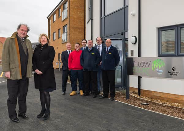 The opening of the new £9m Willow Court development
