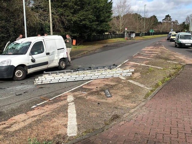 The scene of the incident. Picture: Mick Symes