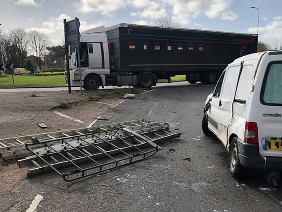 The scene of the incident. Picture: Mick Symes