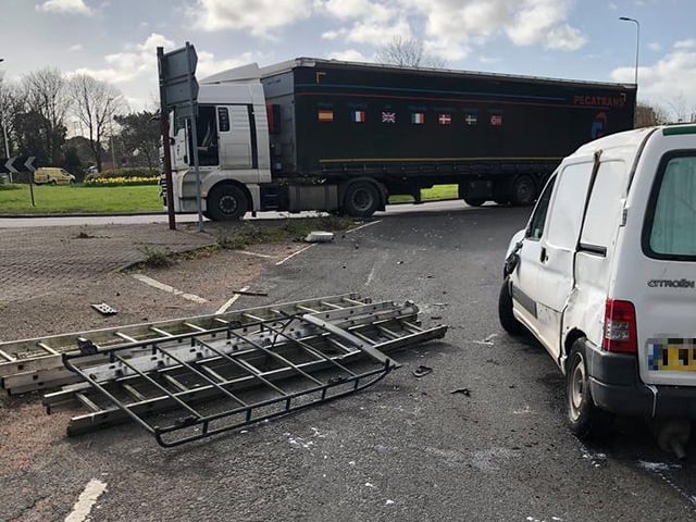 The scene of the incident. Picture: Mick Symes