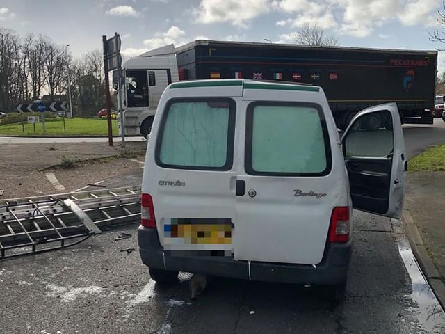 The scene of the incident. Picture: Mick Symes