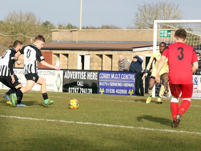 Jordon Crawford got in on the act with this strike