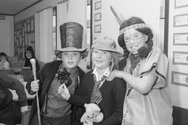 But children were happy to look further afield for costume ideas.
