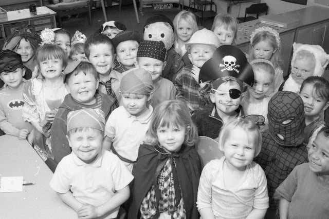 Members of the Reception class.
