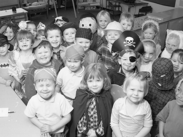Members of the Reception class.