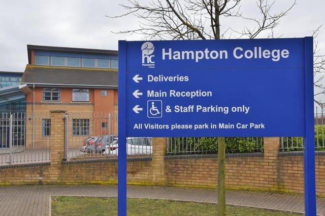 Hampton College - £4,612.93