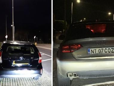 Cars seized by the BCH Road Policing Unit