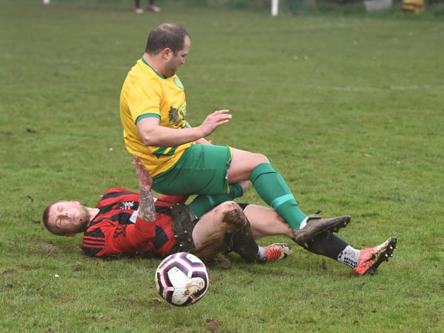 Action from Westfield v Uckfield Town Reserves