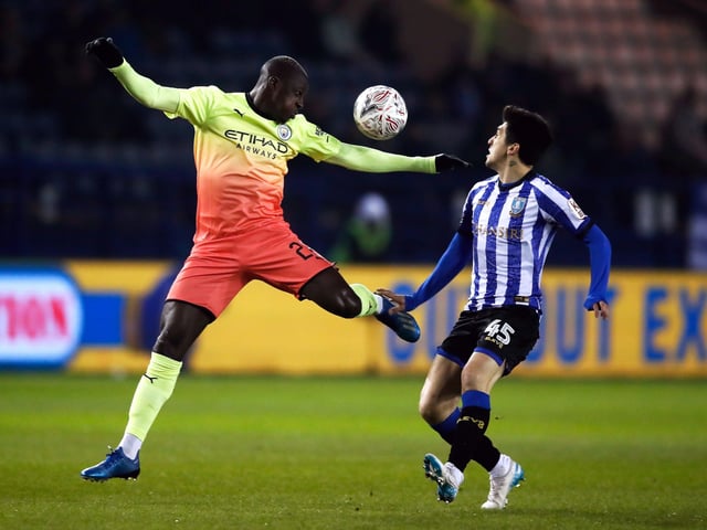 Benjamin Mendy of Manchester City went into self-isolation after a family member tested positive for coronavirus