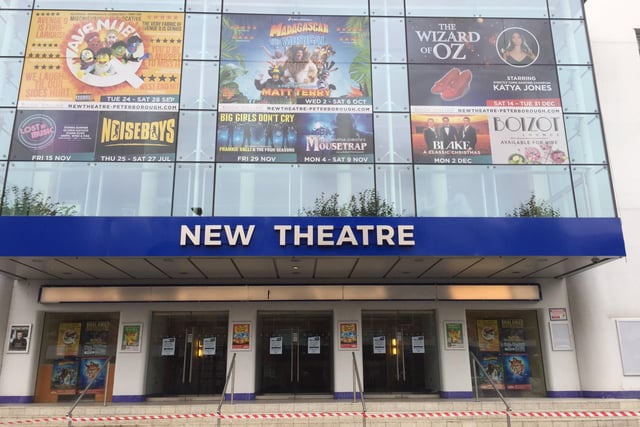 New Theatre Peterborough which has closed