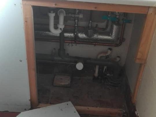 Broken basin
