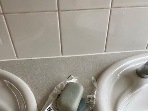 A solitary bar of soap