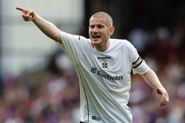 Joined Luton in August 2001 from Wigan, staying until July 2006 when he was sold to Leeds for 750,000. Returned to Town in July 2008, as Hatters won the JPT Trophy, before he retired on 238 games and 33 goals.