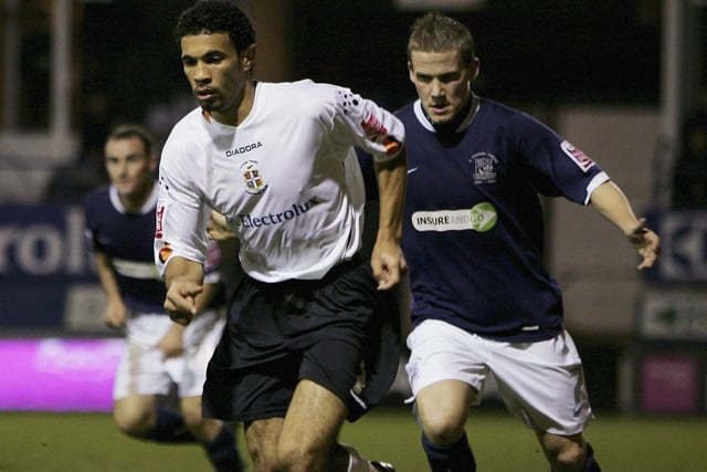 Moved to Kenilworth Road from Wrexham in May 2005, as he scored eight goals in 74 matches for the Hatters, snapped up by Sunderland for 1.4m in January 2007.