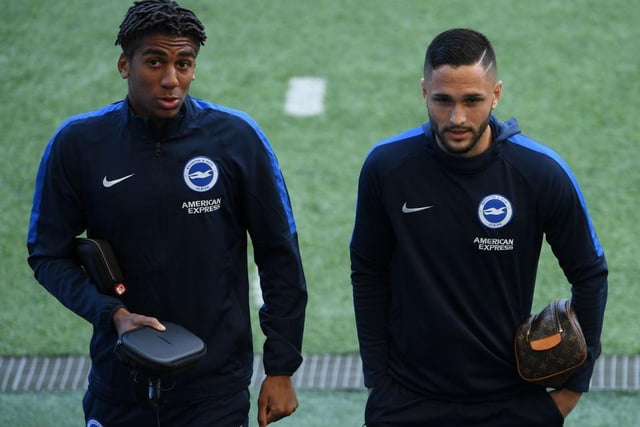 Still makes me laugh. Bernardo went to kick his chewing gum but booted Florin Andone in the leg ahead of Brighton's loss to Southampton. Andone played, was sent off after 30 minutes then promptly went on loan to Turkey.