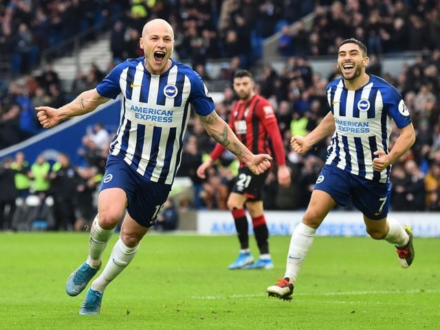 The Australian capped a fine individual display with a curler into the top corner as Albion enjoyed a 2-0 triumph at the Amex on December 28.