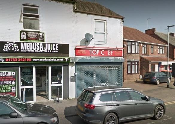 Top Chef Chinese in High Street, Fletton (chosen by Rosie Boon) - I’ve used them for at least five years and they always have a friendly delivery driver and reasonably priced food. Always on time and never had any problems.