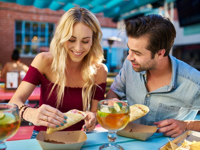 Business editor Paul Grinnell (not pictured) said: "We never have a takeaway! We dine in or we dine out." (Good luck with that at the moment - ed)