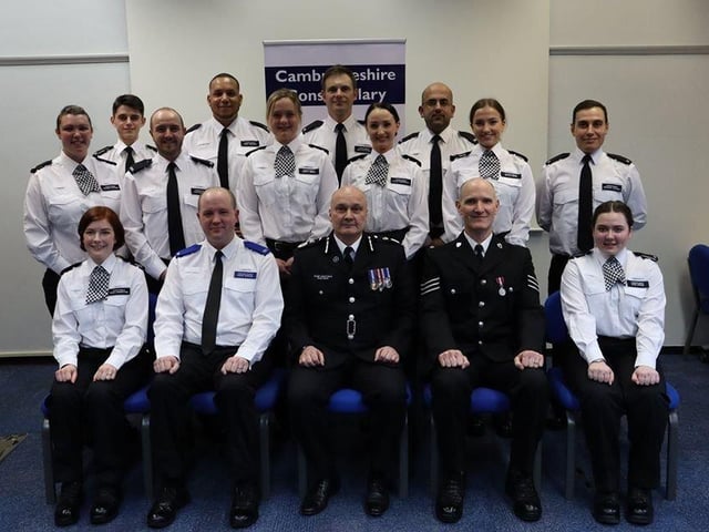 The new Cambridgeshire officers