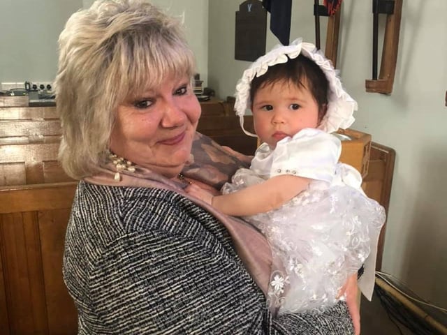 Kirsty wrote: "Would like to wish my mum a Happy Mother's Day!! Thank you for al you do for me and Octavia! We would be lost without you! Won't be seeing her this year because she is a NHS nurse and will be at work. Lots of love, Kirsty and Octavia"