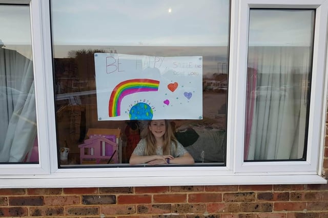 Charlotte Elsworth shared this picture of Ruby, 11, with her picture