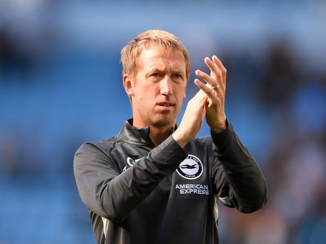 Brighton and Hove Albion head coach Graham Potter