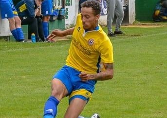 MIDFIELDER: KIERAN DUFFY-WEEKES: 'The Stamford Lions star just edged out Joe Townsend at Moulton Harrox. Strong and skilful in midfield and a key man in a strong Lions team.’ Photo: Dan Allen.