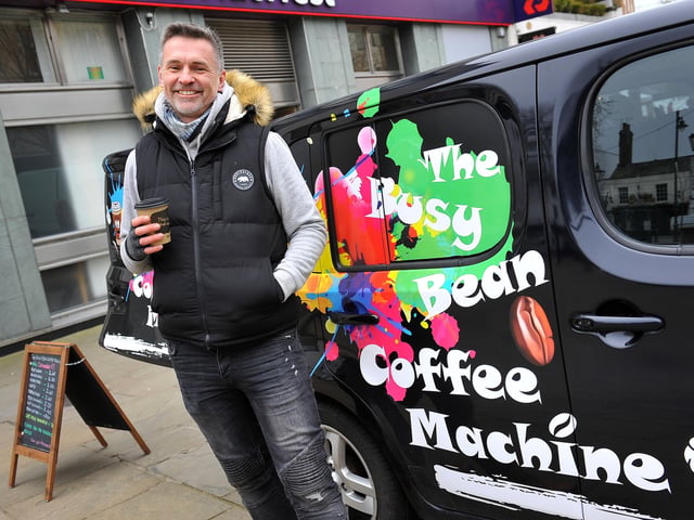 Jim Holye of The Busy Bean Coffee Machine