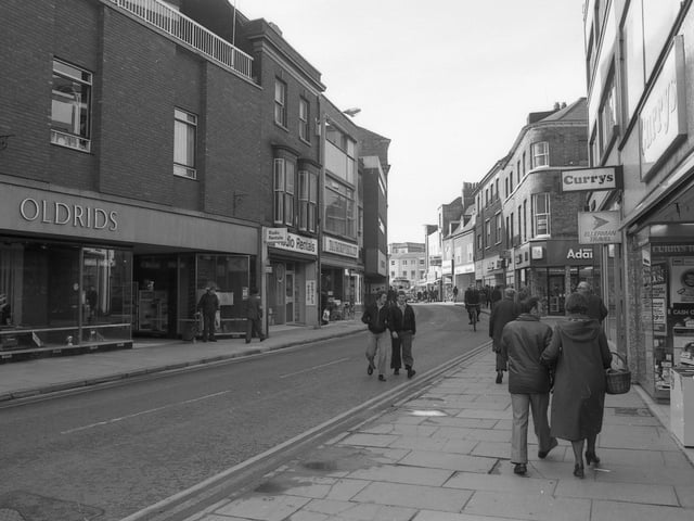 In the run-up to the trial, work was taking place in John Adams Way to remove an obstruction on the northbound carriageway which had been necessary to give temporary access to properties behind South Street.