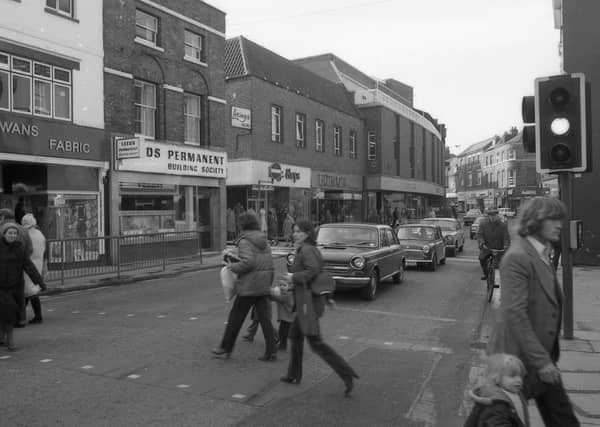 Strait Bargate, Boston, in March 1980.
