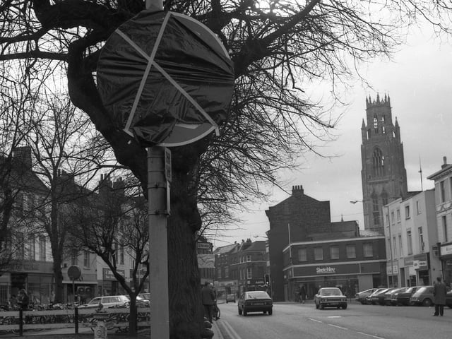 Seventy new traffic signs were uncovered overnight on Sunday, March 16, ready for the launch of the experiment the following morning.
