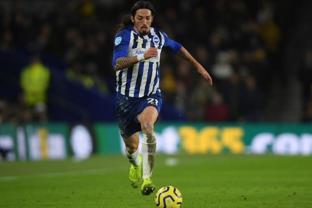 Huge credit to this player for returning from a career threatening knee injury to feature in the Premier League for Brighton this season. The 30-year-old is out of contract in the summer and could seek regular football elsewhere. STAY or GO? Go