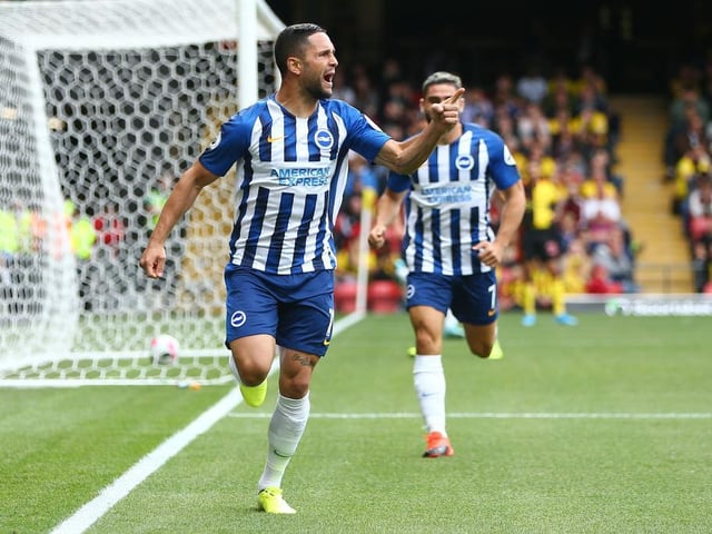 Featured three times. Scored once and received a red card against Southampton and was loaned to Galatasaray. Loan expires this June and contracted with Brighton until 2023. STAY or GO? Never say never but likely to go.
