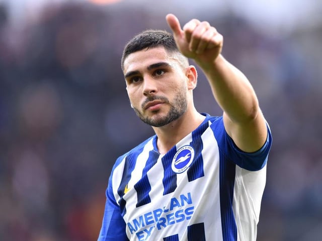 A good first campaign in the PL for Albion's leading scorer. Has eight goals so far and will hope to surpass double figures. Only 23 and plenty of time to improve and become even better. Good signing by Brighton. STAY or GO? Stay.
